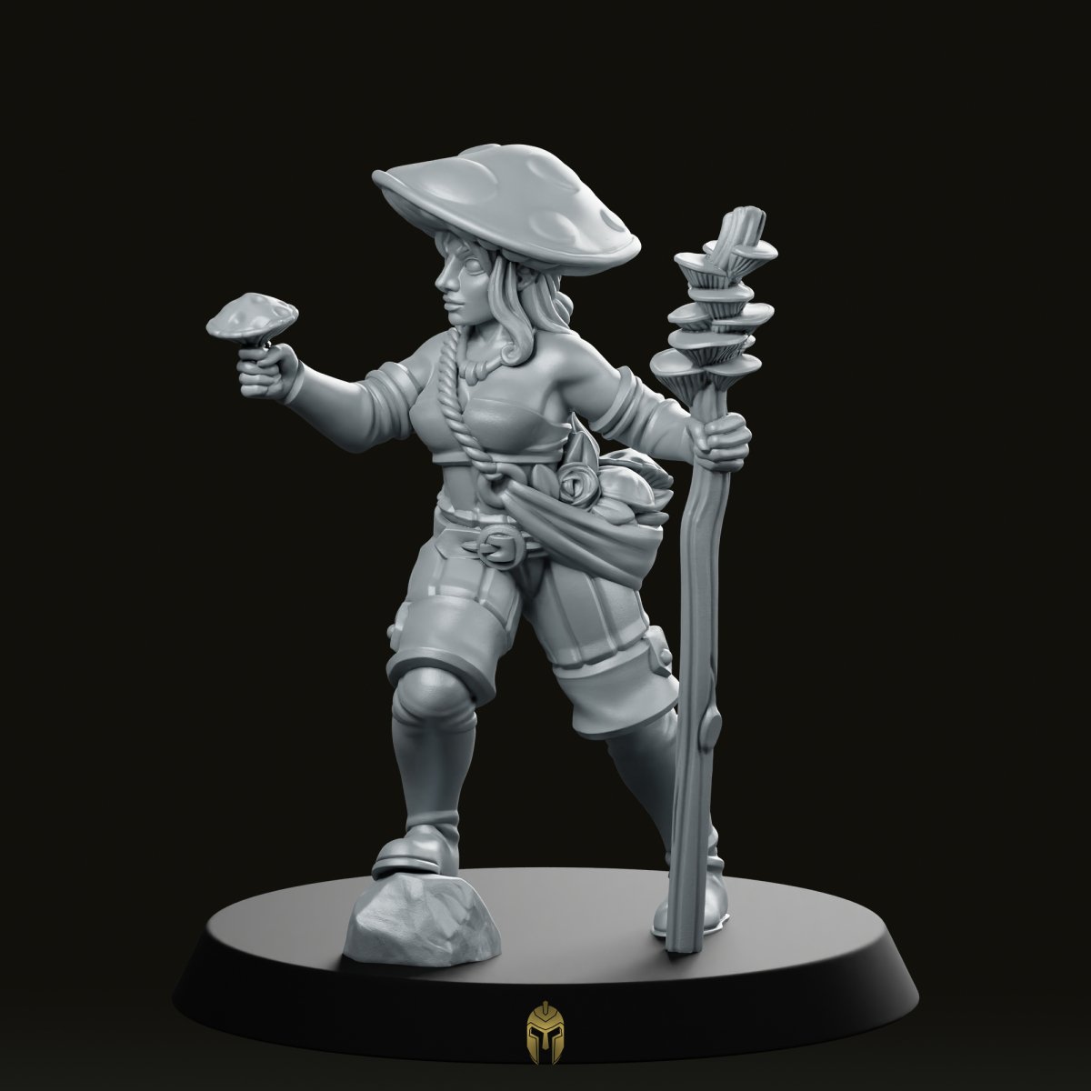 Spore Druid Miniature -Vae Victus Miniatures - We Print Miniatures