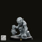 Squeez Dark Halfling Miniature - RN Estudio - We Print Miniatures