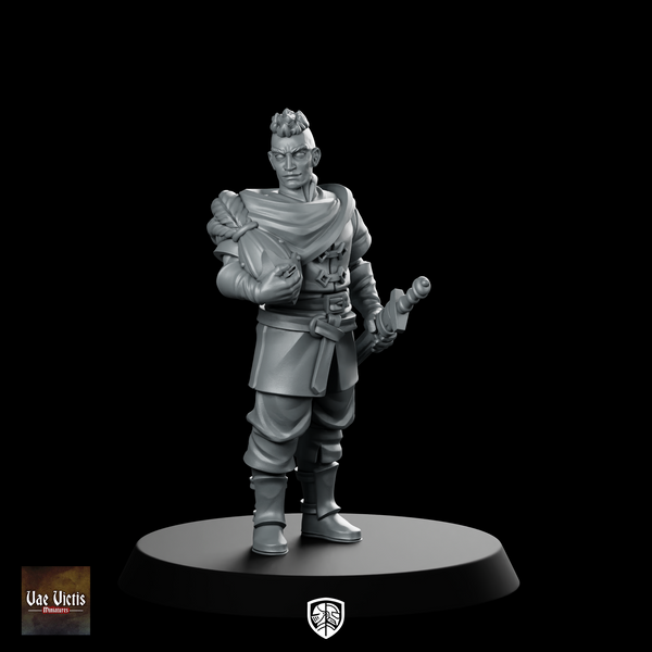 Squire Fantasy Miniature Noble Courtier NPC Gentleman