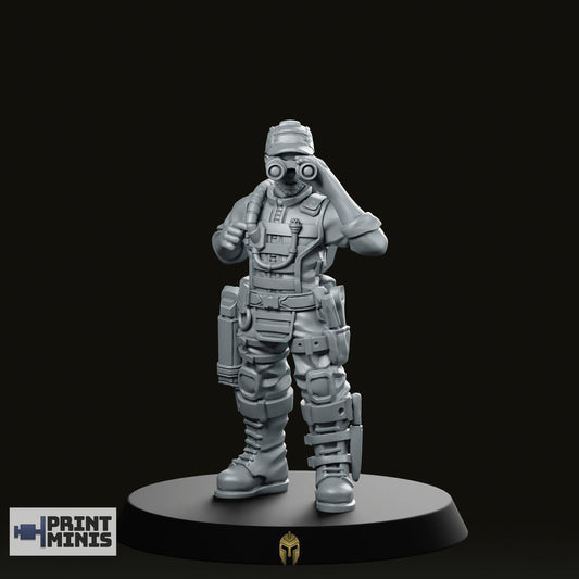 Stack City Watcher Miniature -PrintMinis - We Print Miniatures