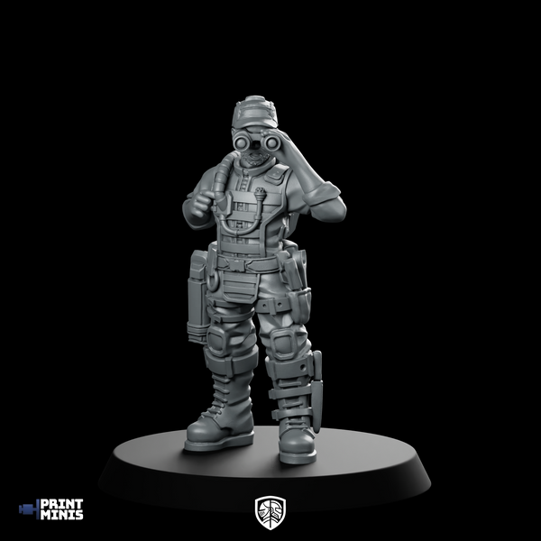 Stack City Watcher Miniature Sci-Fi Scout Binoculars