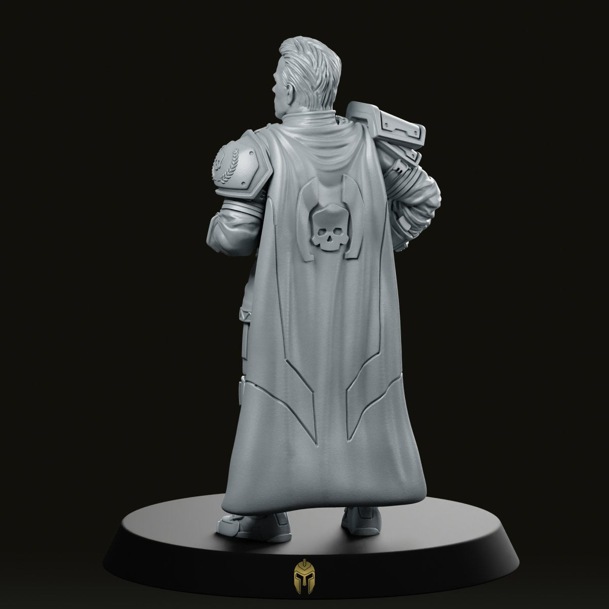 Star Marshall Barry Mcguffin Miniature -Papsikels Miniatures - We Print Miniatures