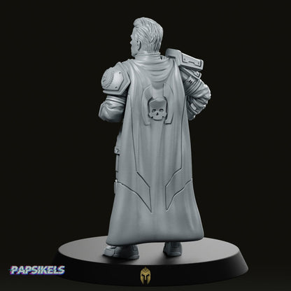 Star Marshall Barry Mcguffin Miniature -Papsikels Miniatures - We Print Miniatures