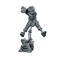 Steam Boy Miniature Pumpkinhead Scarecrow Spectre Miniature 360 Spin 01