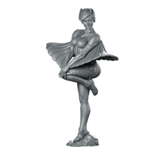 Steelheart 2 Miniature Winged Female Automaton Miniature 360 Spin 01