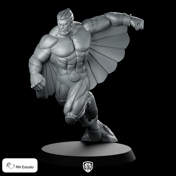 Steelwill Miniature Winged Hero