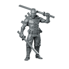 Storm Shadow GI JIM Miniature Ninja Swordfighter Hero - RN Estudio - We Print Miniatures