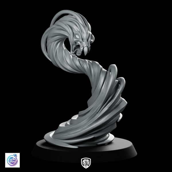 Storm Viper Miniature Lightning Serpent Venomous Monster Tabletop