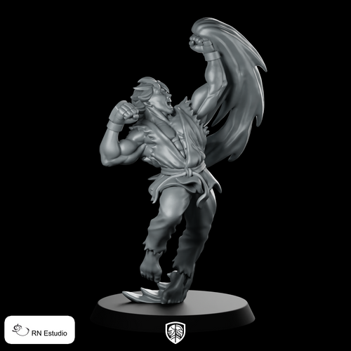 Street Fighter Kyle Miniature Martial Artist Hero
