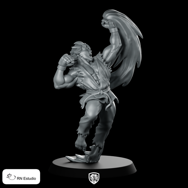 Street Fighter Kyle Miniature Martial Artist Hero