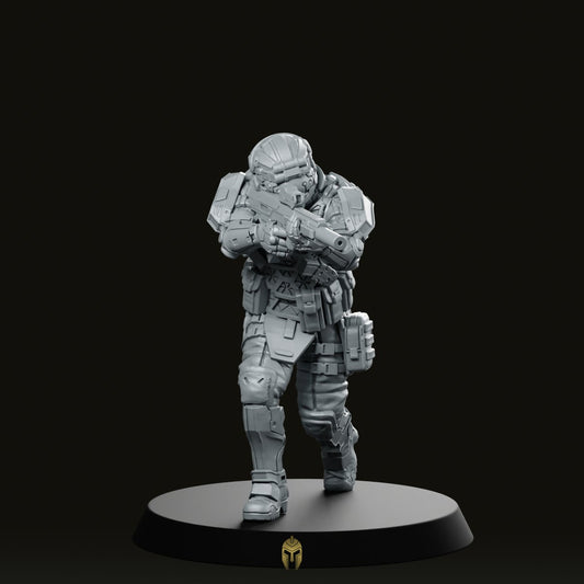 Striker Cyberpunk - Unit9 - We Print Miniatures