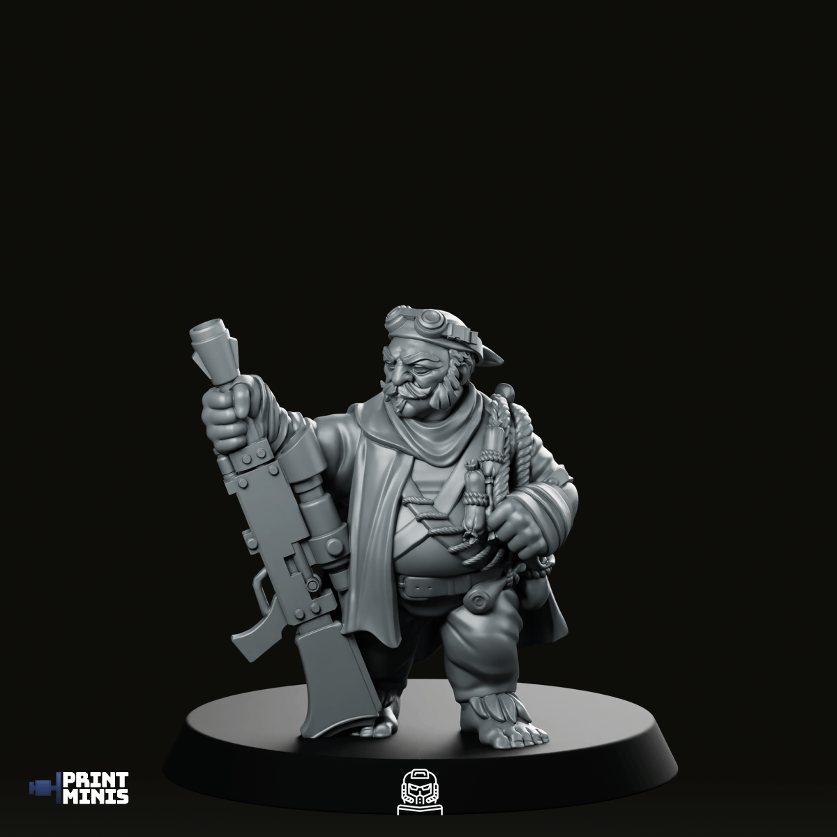 Stubkin 1 Miniature - PrintMinis - We Print Miniatures