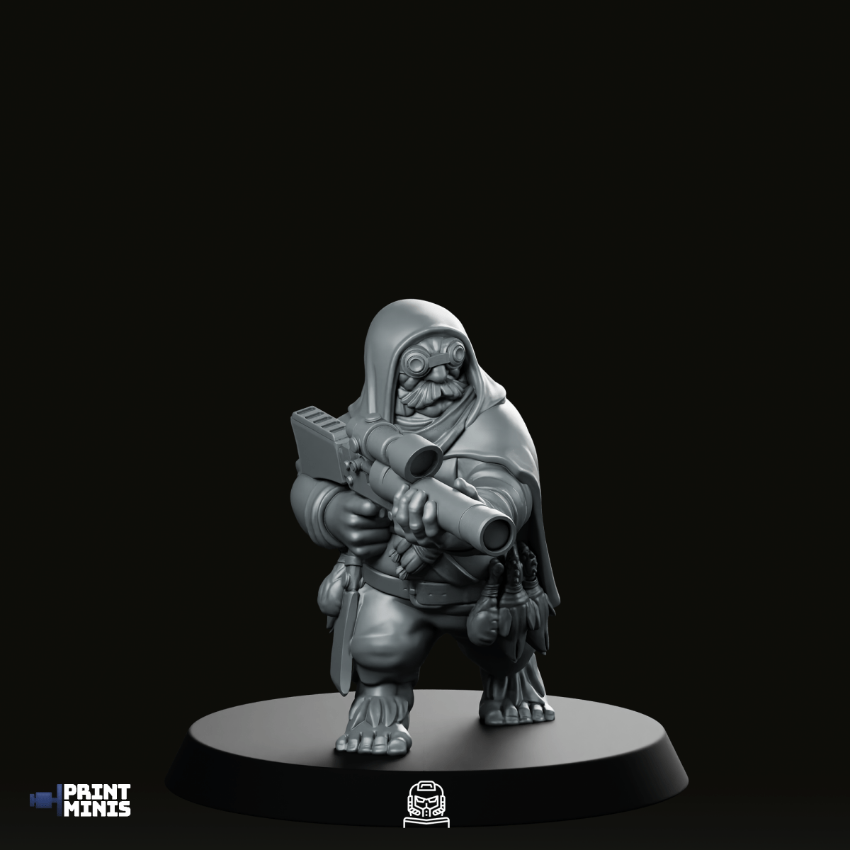 Stubkin 4 Miniature - PrintMinis - We Print Miniatures