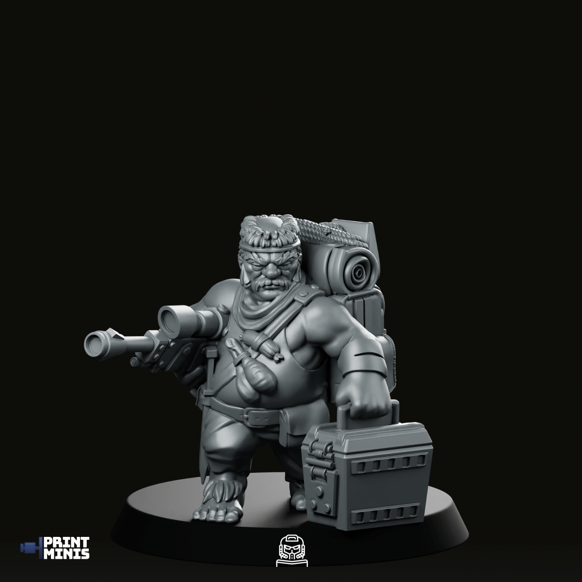Stubkin 5 Miniature - PrintMinis - We Print Miniatures