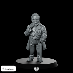 Sundance Miniature Commanding DnD Hero Strategist Resin
