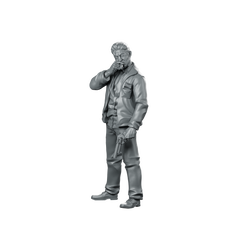 Survivor1 Miniature Survivor Grizzled Gunman Cigar Miniature 360 Spin 01