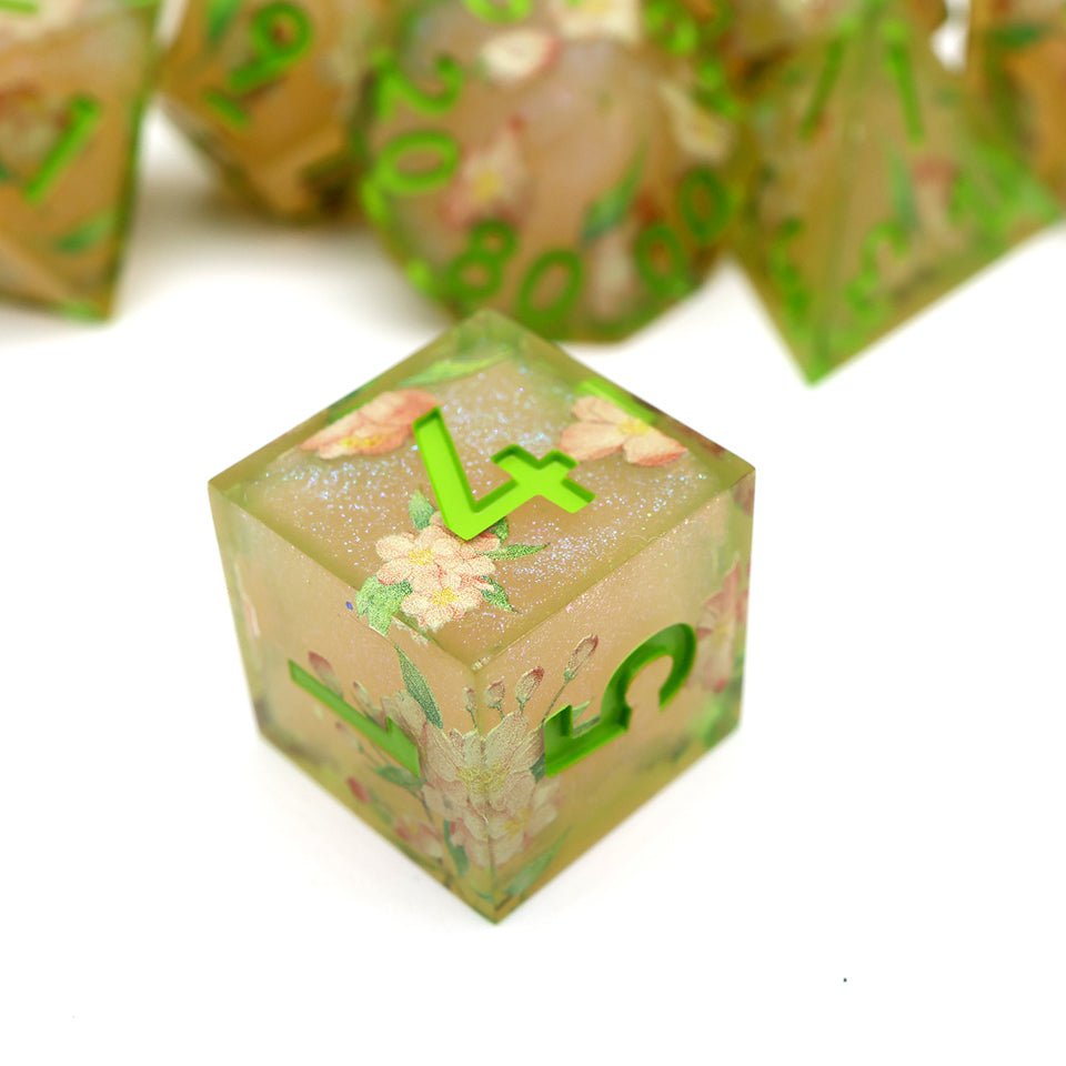 Sweet Snap | Art Core Dice| 7 Piece Set - Tabletop Dominion - We Print Miniatures