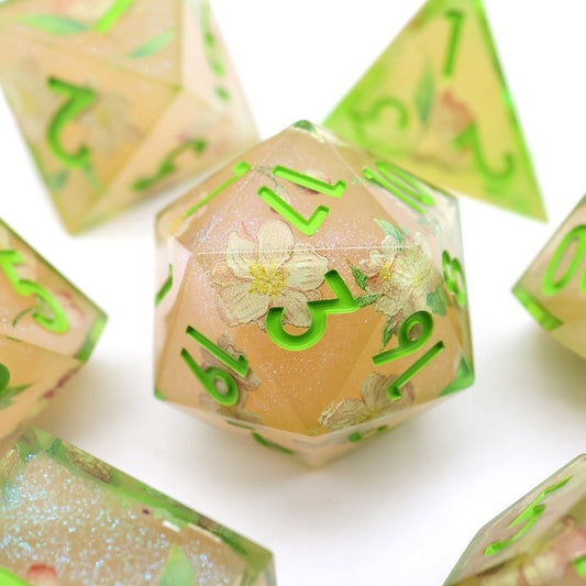 Sweet Snap | Art Core Dice| 7 Piece Set - Tabletop Dominion - We Print Miniatures