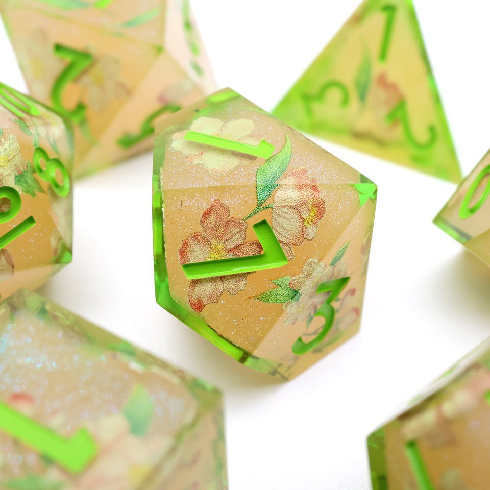 Sweet Snap | Art Core Dice| 7 Piece Set - Tabletop Dominion - We Print Miniatures