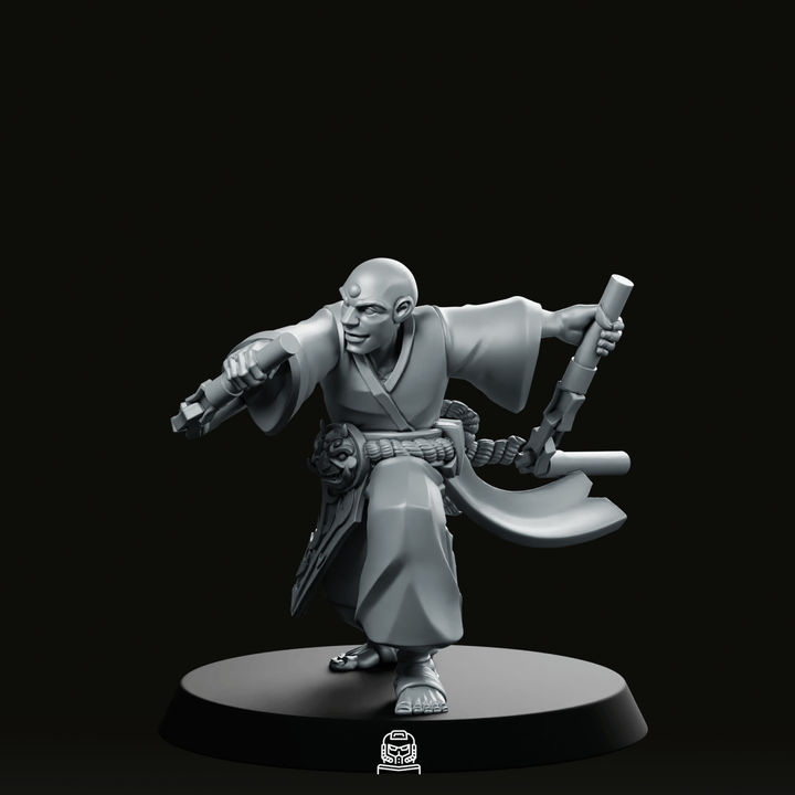 Swiftpalm Arin Miniature Fantasy Monk Rogue Scout