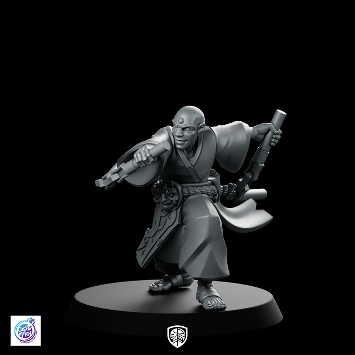 Swiftpalm Arin Miniatuur Fantasy Monnik Schurk Verkenner