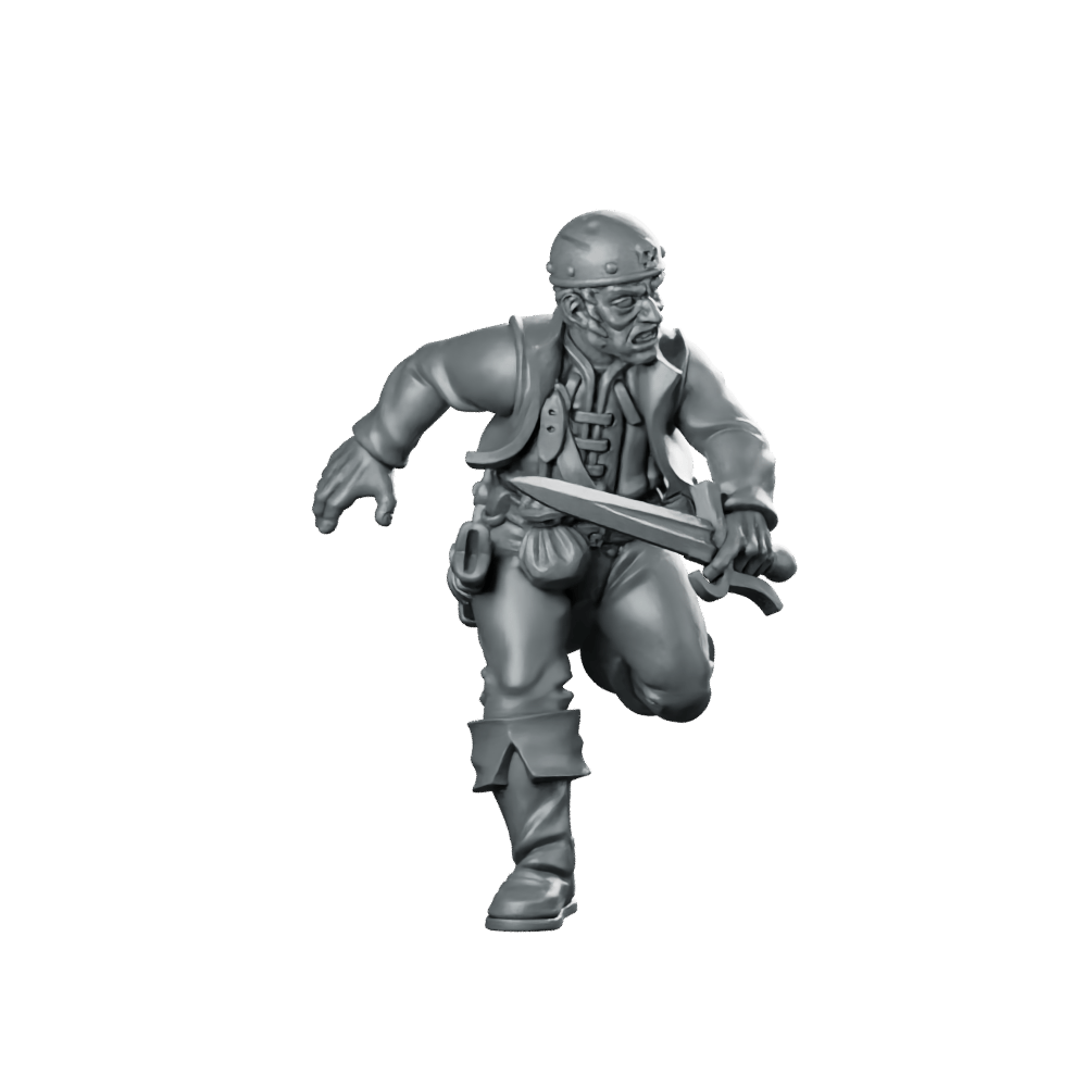Sword For Hire 01 Miniature Mercenary Scout Rogue - Vae Victis - We Print Miniatures