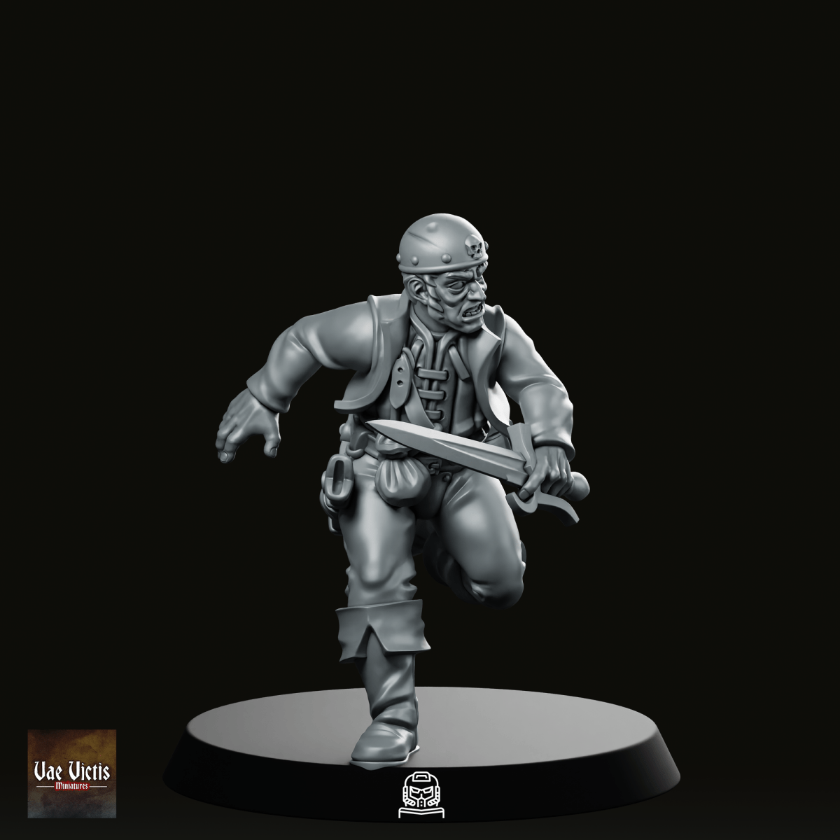 Sword For Hire 01 Miniature - Vae Victus Miniatures - We Print Miniatures