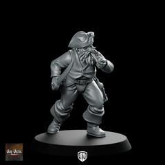 Sword For Hire 02 Miniature Veteran Sailor NPC - Vae Victis - We Print Miniatures