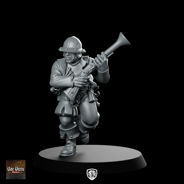 Sword For Hire 05 Miniature Blunderbuss Mercenary NPC