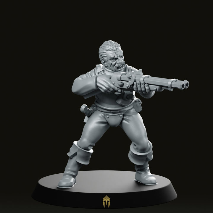 Swords for Hire 02 Miniatura Fantasy Mercenario di Fantascienza