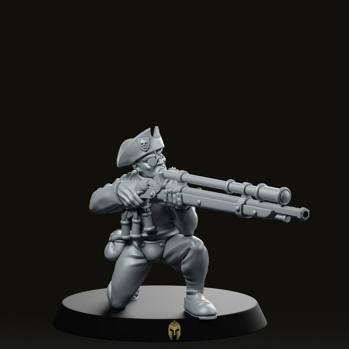 Swords for Hire 05 Fantasy Miniature Sharpshooter Rifleman