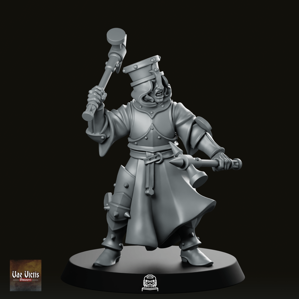 Swords For Hire Zealous Nun 01 Miniature - Vae Victis - We Print Miniatures