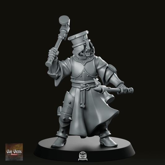 Swords For Hire Zealous Nun 01 Miniature - Vae Victis - We Print Miniatures