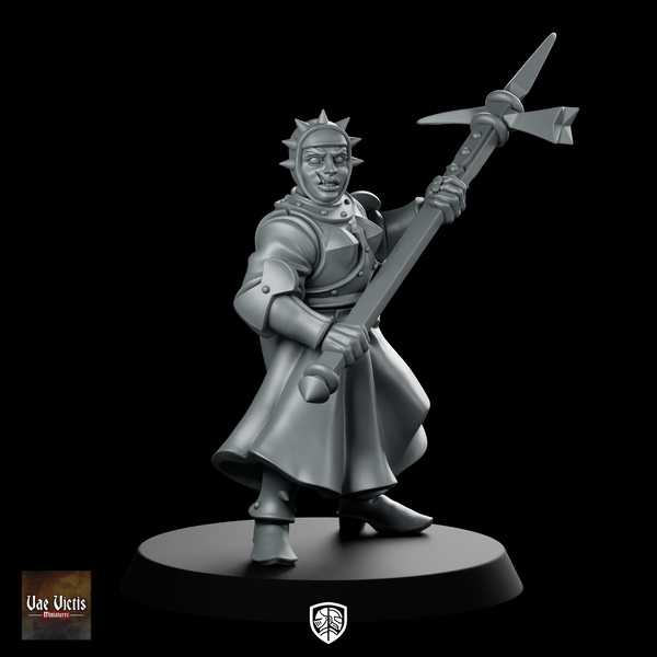 Swords For Hire Zealous Nun 05 Miniature Spiked-Helm