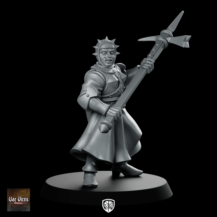 Swords For Hire Zealous Nun 05 Miniature Spiked-Helm