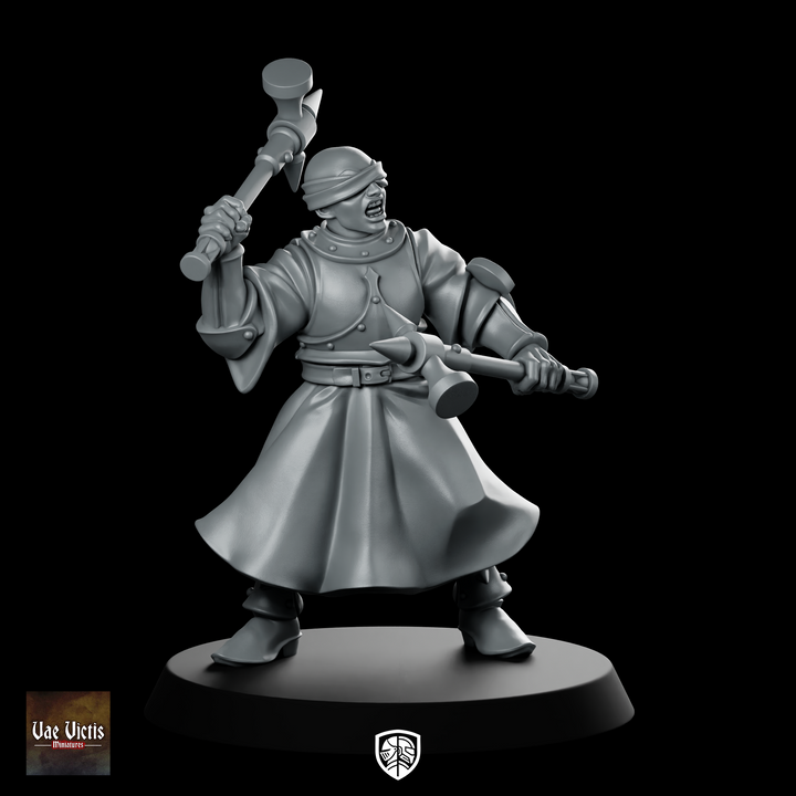 Swords For Hire Zealous Nun 06 Miniature Blindfolded