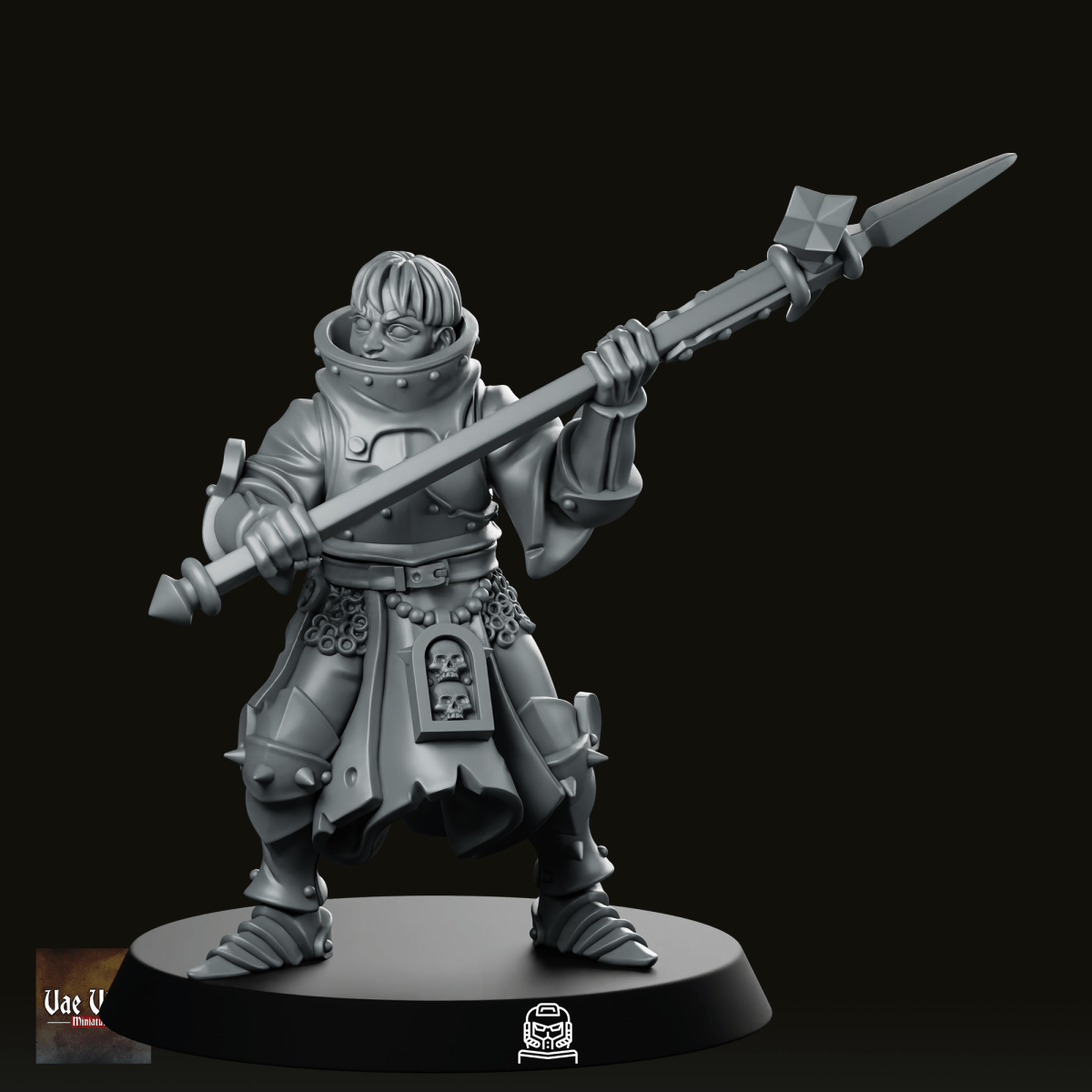 Swords For Hire Zealous Nun 07 Miniature - Vae Victis - We Print Miniatures