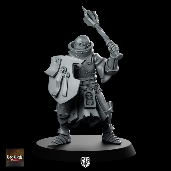 Swords For Hire Zealous Nun 08 Miniature Mace
