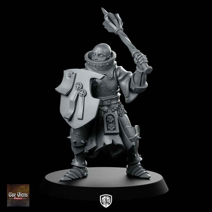 Swords For Hire Zealous Nun 08 Miniature Mace