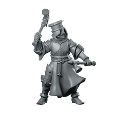 Swords For Hire Zealous Nun Monopose 01 Miniature 360 Spin 01