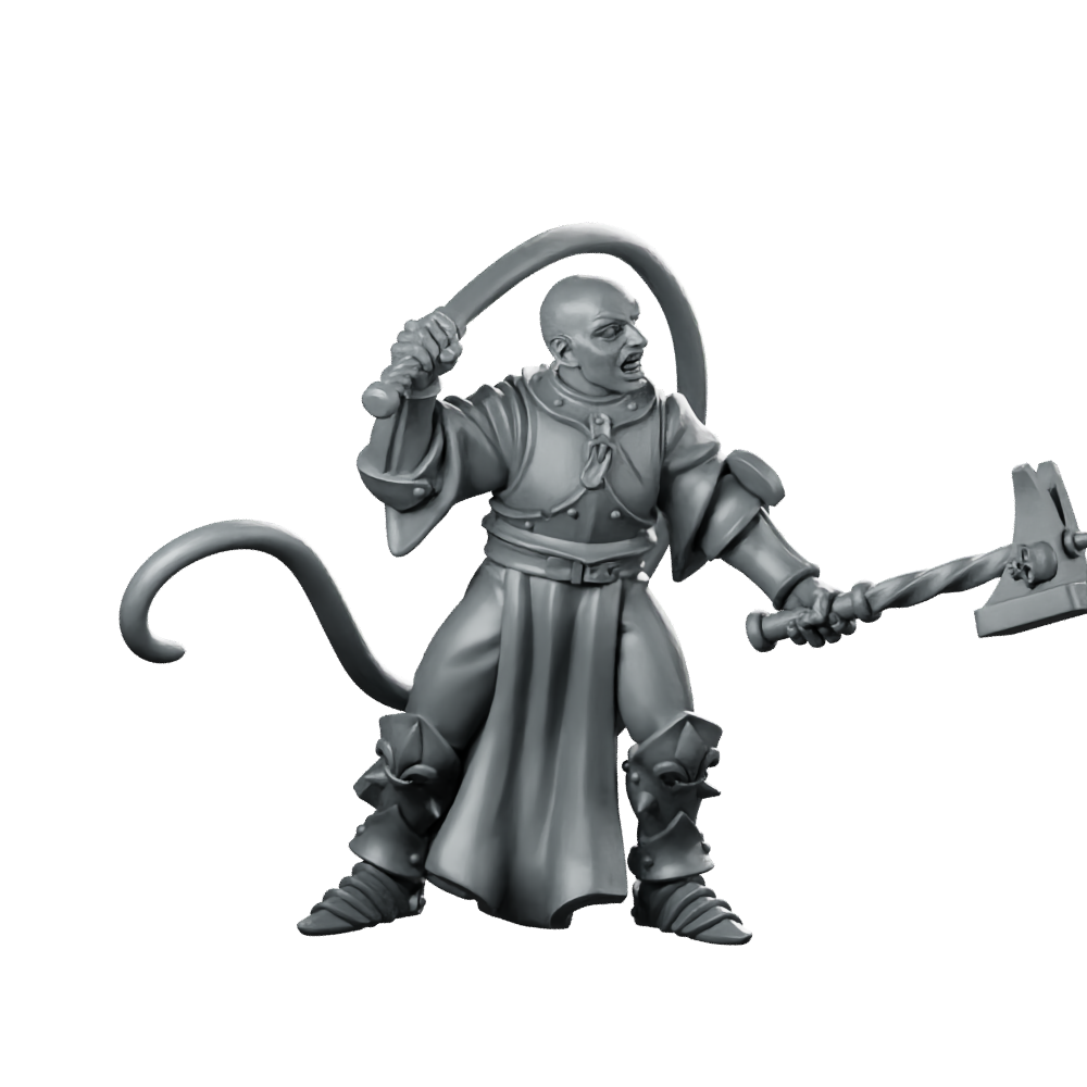 Swords For Hire Zealous Nun 04 Miniature Whip Miniature 360 Spin 01