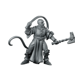 Swords For Hire Zealous Nun 04 Miniature Whip Miniature 360 Spin 01