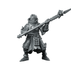 Swords For Hire Zealous Nun 07 Miniature Armored Miniature 360 Spin 01