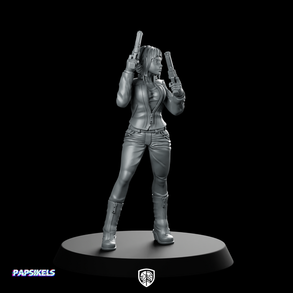 Synthetic Augmented Cybernetic Human Arise Bounty Hunter