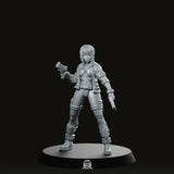 Synthetic Augmented Cybernetic Human Complex Miniature - Papsikels Miniatures - We Print Miniatures