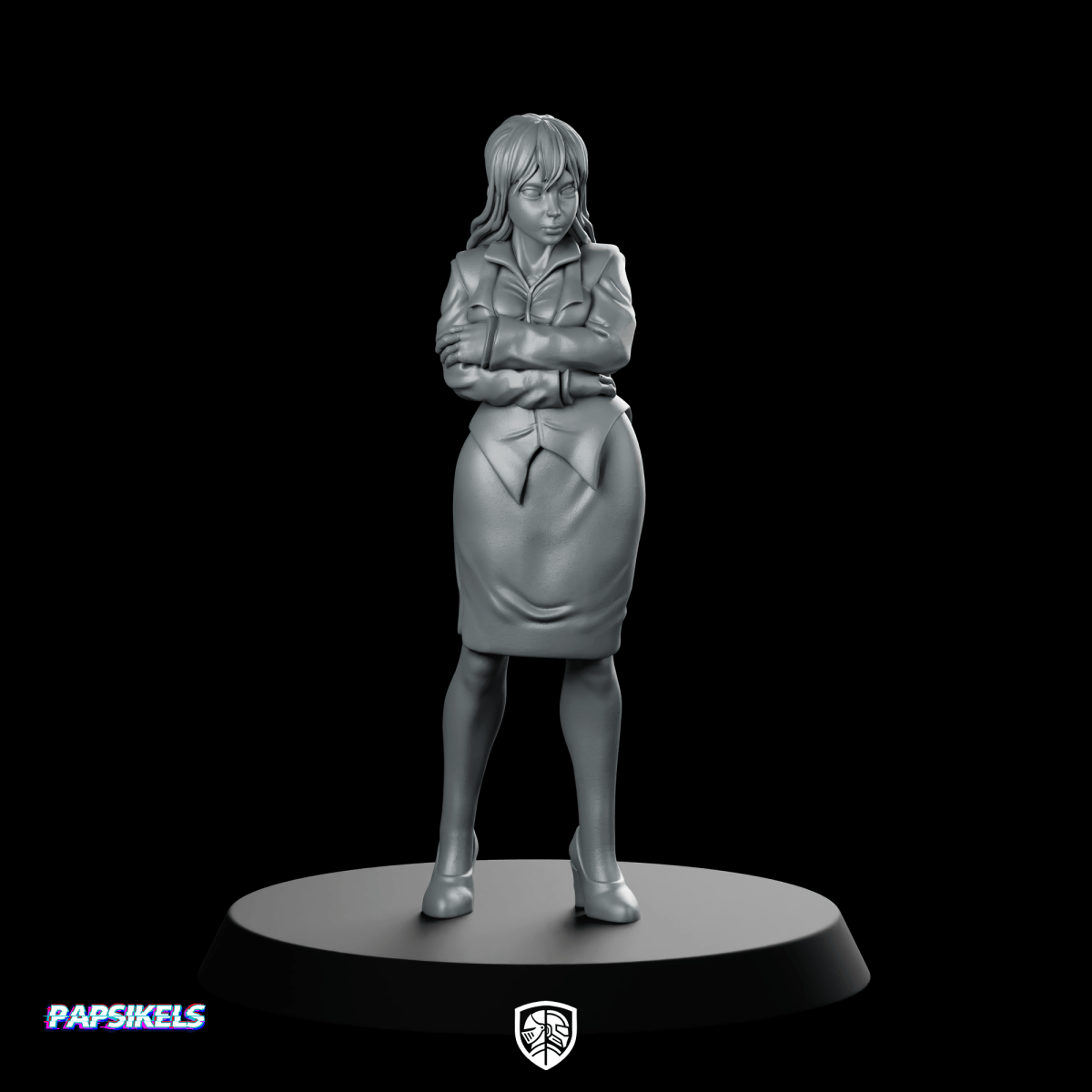 Synthetic Augmented Cybernetic Human Corpo Miniature Science Fiction by ...