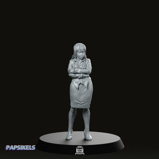 Synthetic Augmented Cybernetic Human Corpo Miniature - Papsikels Miniatures - We Print Miniatures