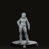 Synthetic Augmented Cybernetic Human Infiltration Miniature - Papsikels Miniatures - We Print Miniatures