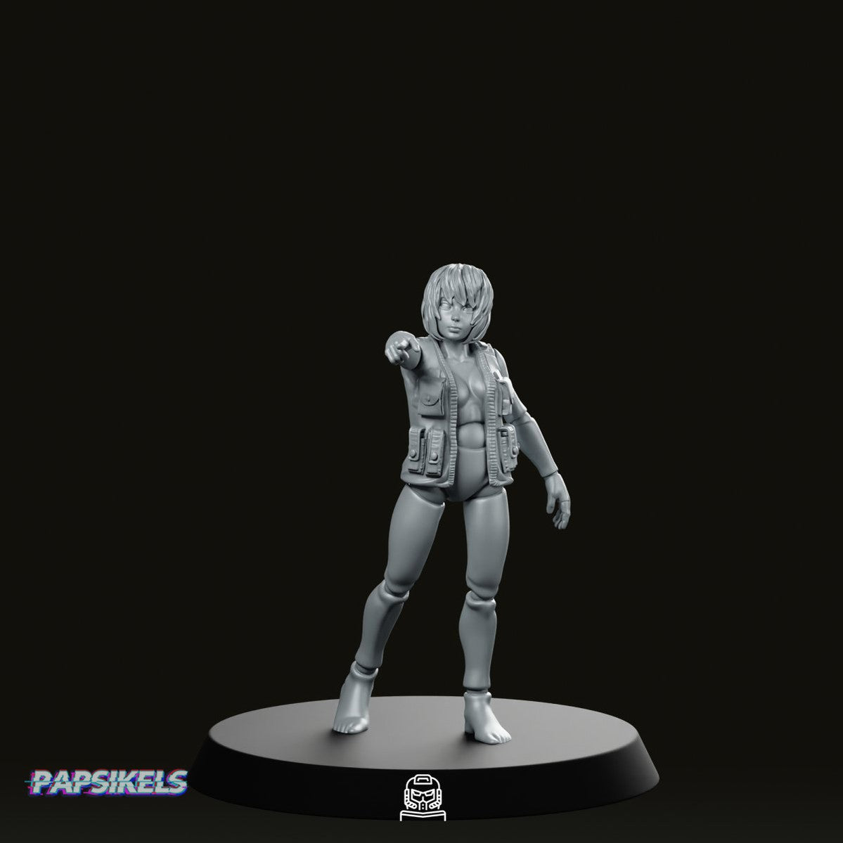 Synthetic Cybernetic Human Mannequin Cyberpunk Operative | We Print ...
