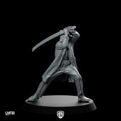 Taiga Kazunobu 04b Cyberpunk Miniature Sword Assassin